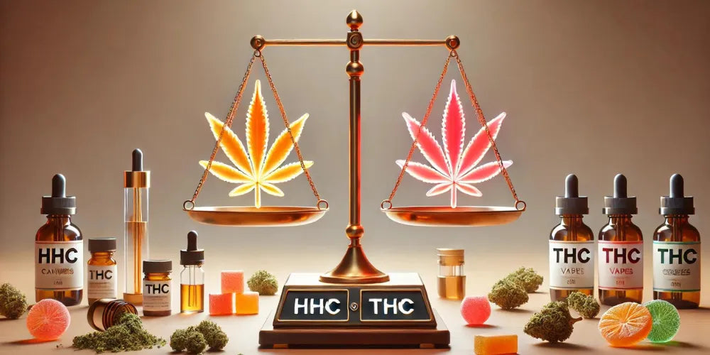¿Es HHC más fuerte que THC?