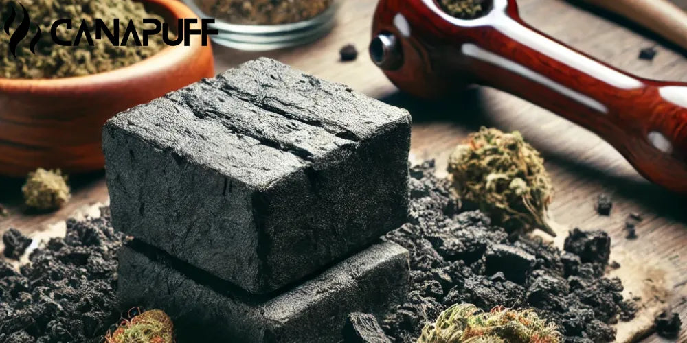 sort Hash, Hash, Cannabis, sort Hashish