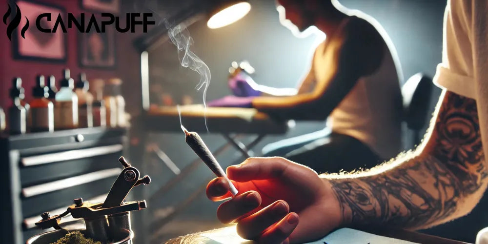 fumar weed antes de un tatuaje, weed, tatuaje, consejos