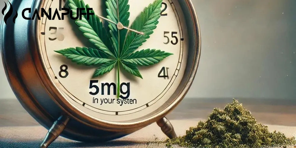 Hvor længe varer en tur med 5 mg THC? - Canapuff