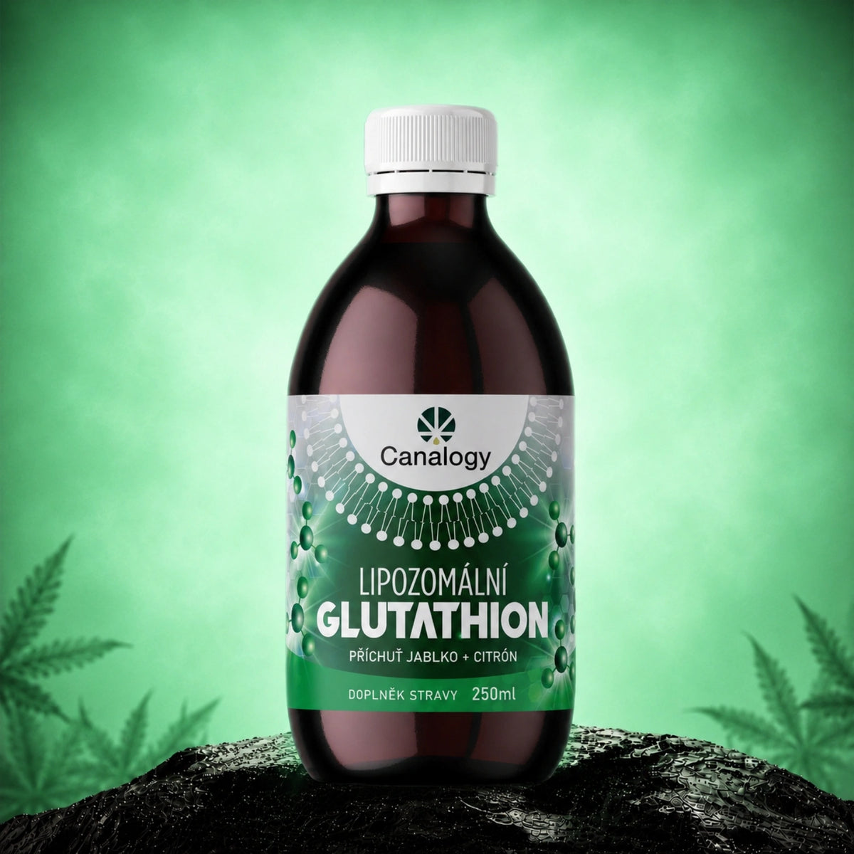 CBD liposomal Glutathion – flacon de complément alimentaire