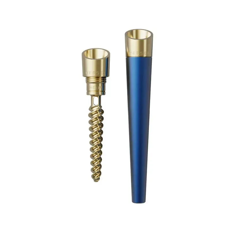 Pen Vessel cu piesă de gură Helix albastră