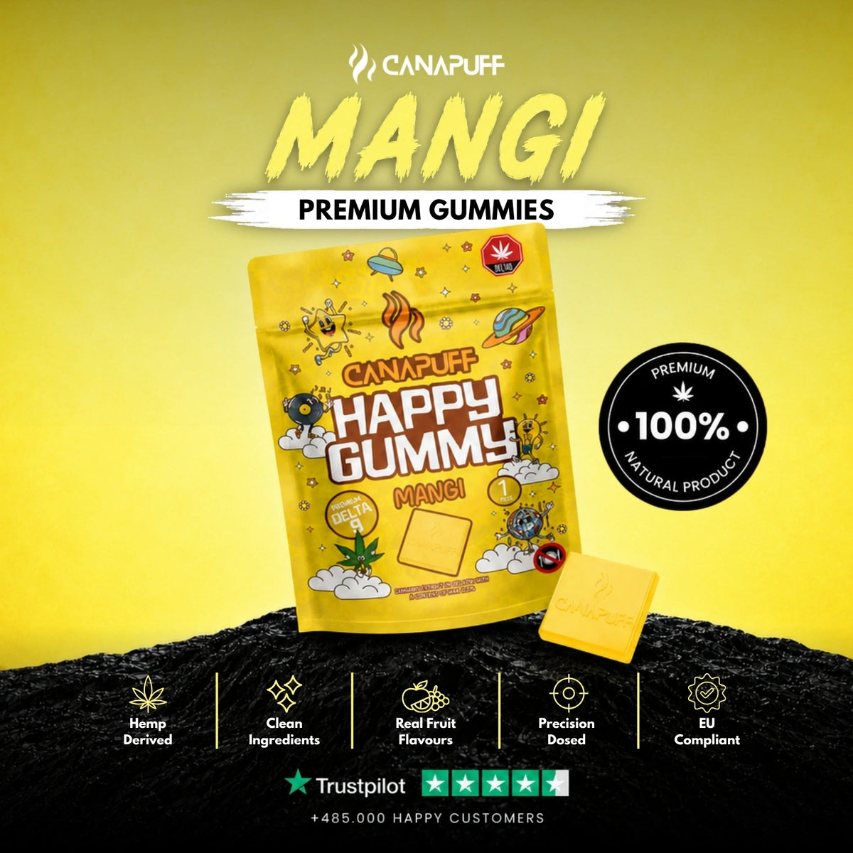 Delta 9 Gummy Mangi – gummies, photo 2