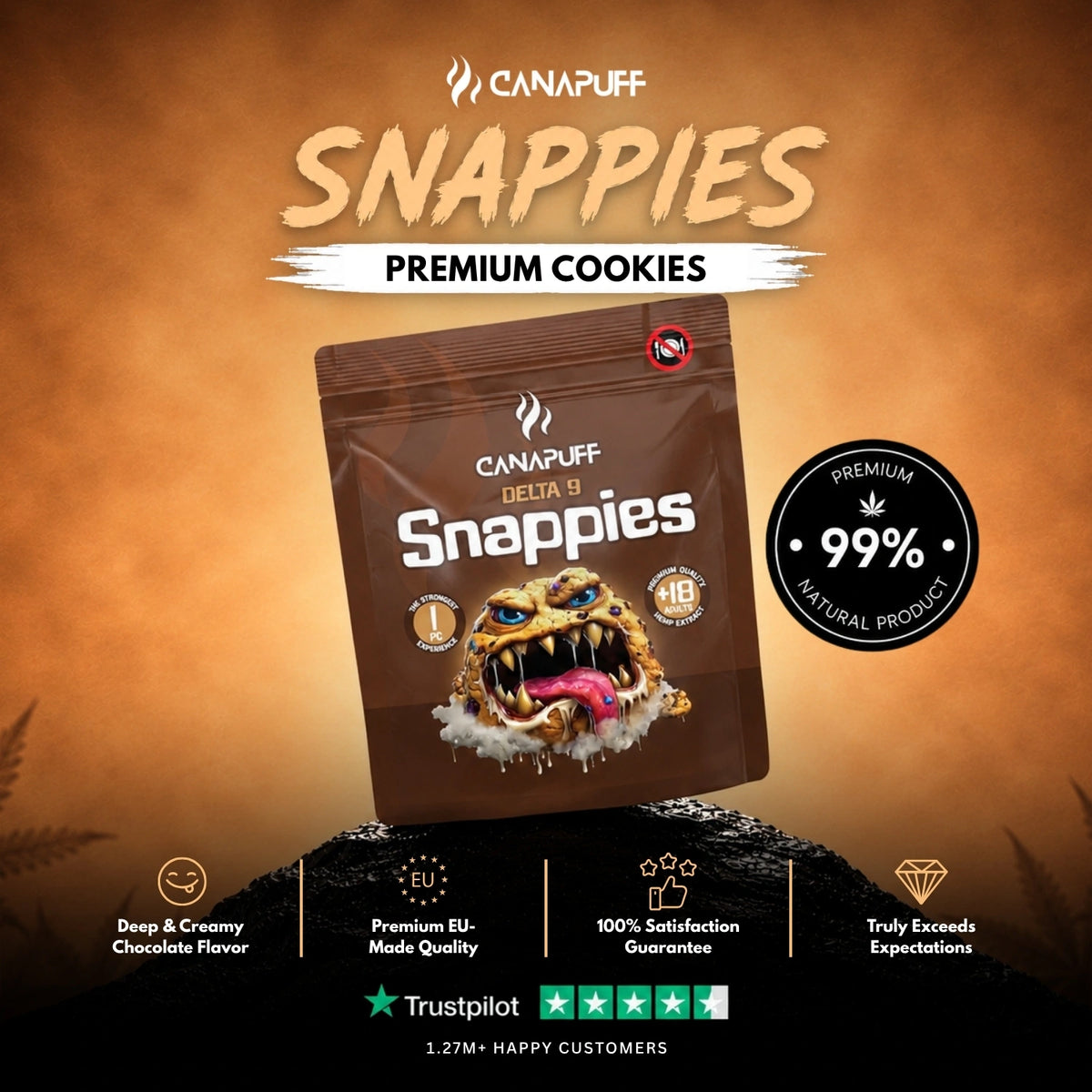 Delta 9 Snappies – edible, photo 2