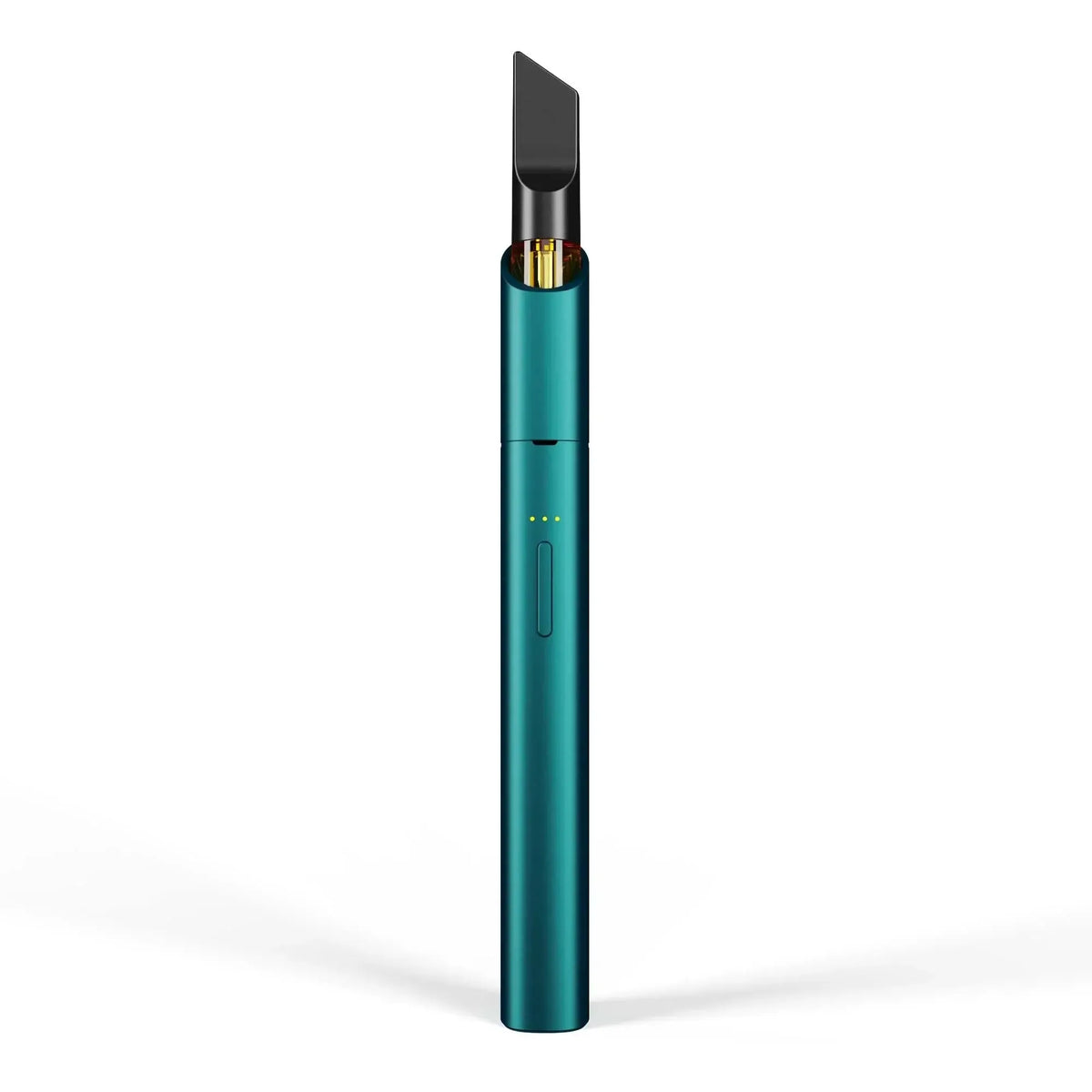 Pen vaporizer teal cu un muștiuc negru