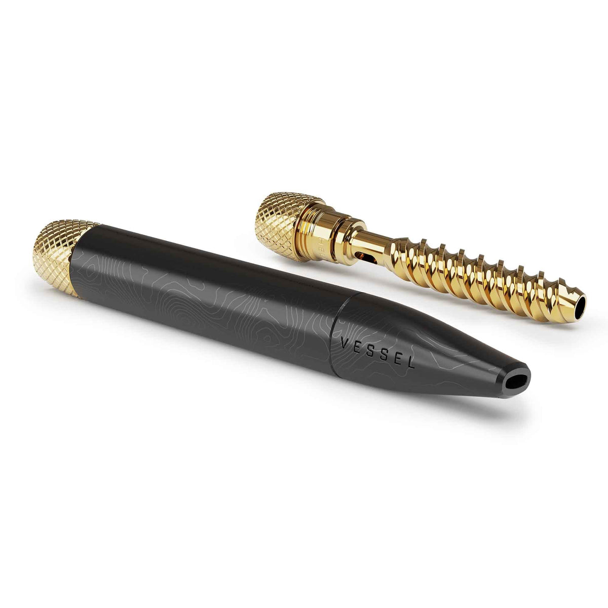 Pen Vessel assemblata con bocchino Helix in oro