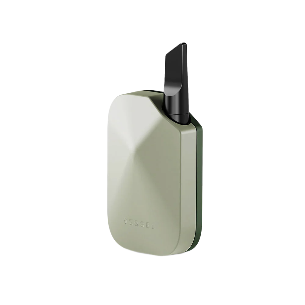 Vessel Compass Rise vape з корпусом кольору sage і чорним мундштуком