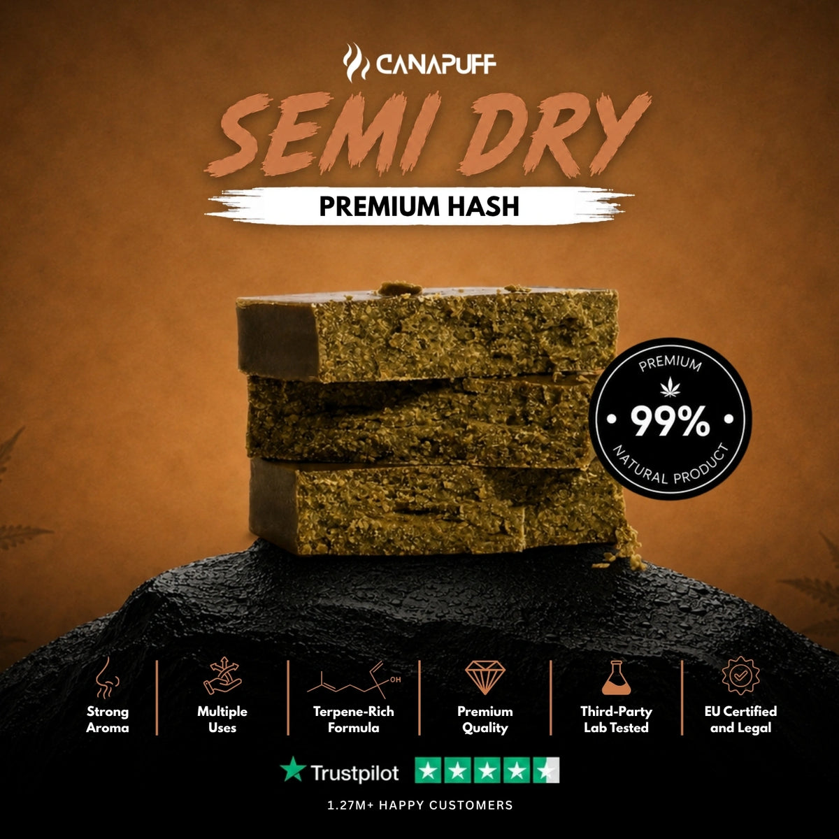 Semi Dry Hash – hash, photo 2