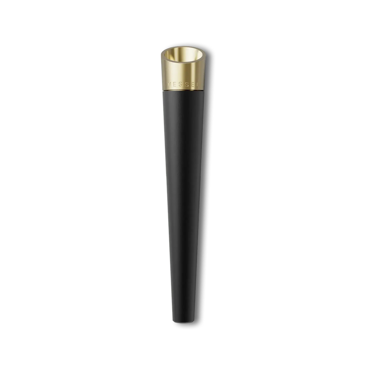 Pen Vessel cu accente aurii, negru
