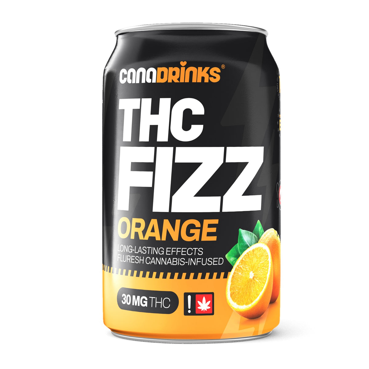 THC Fizz Naranja 30 mg/THC-Canapuff