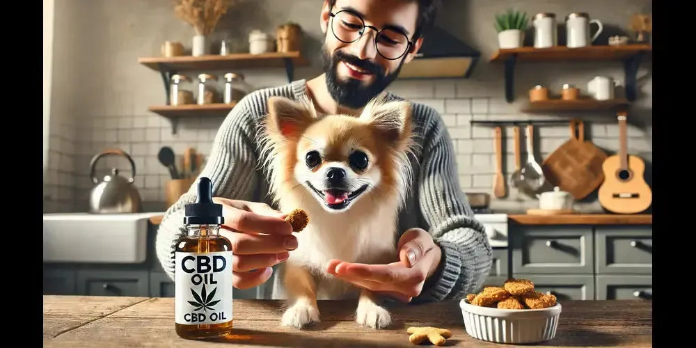 CBD con sabor a bacon para perros