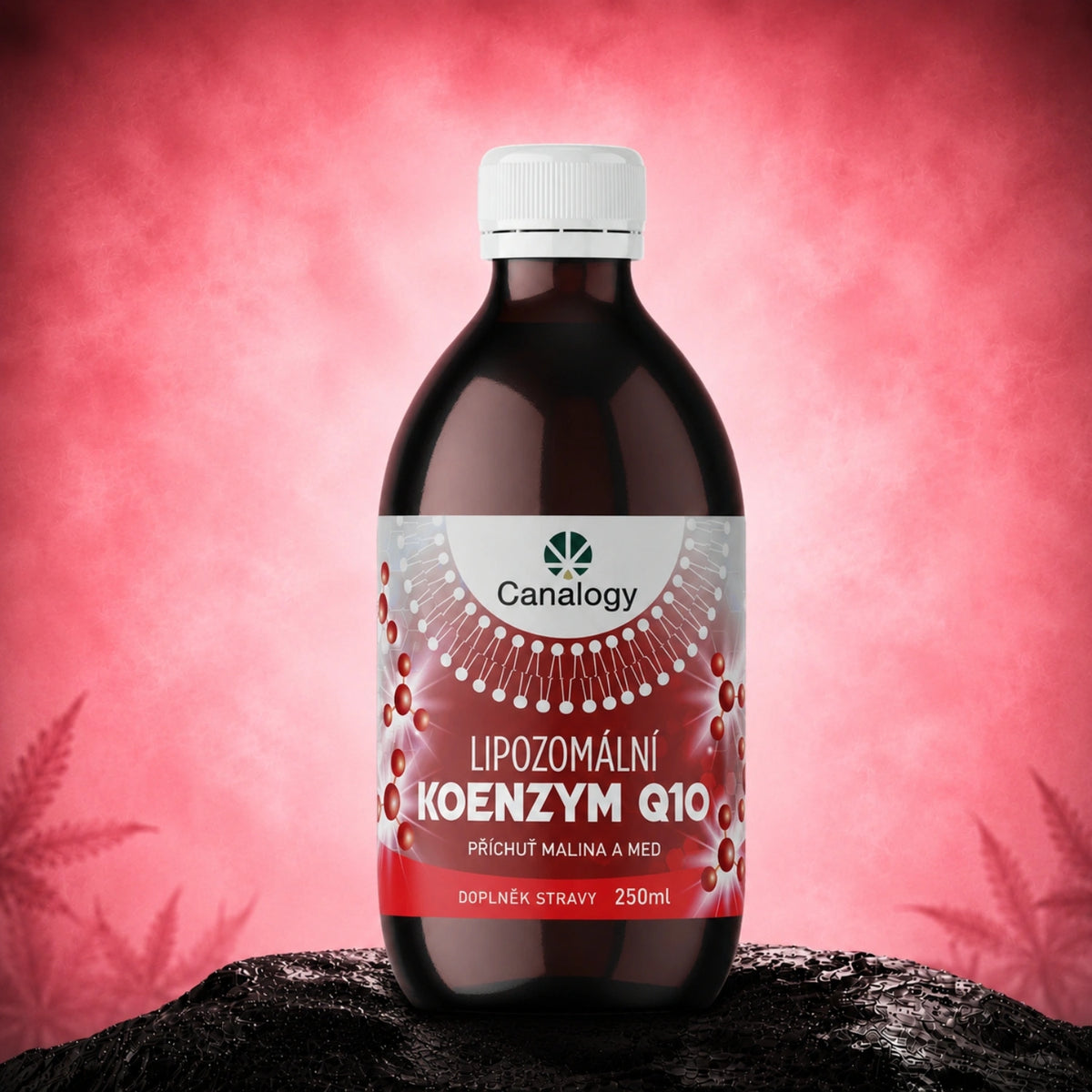 CBD liposomal Coenzyme Q10 – flacon de complément alimentaire