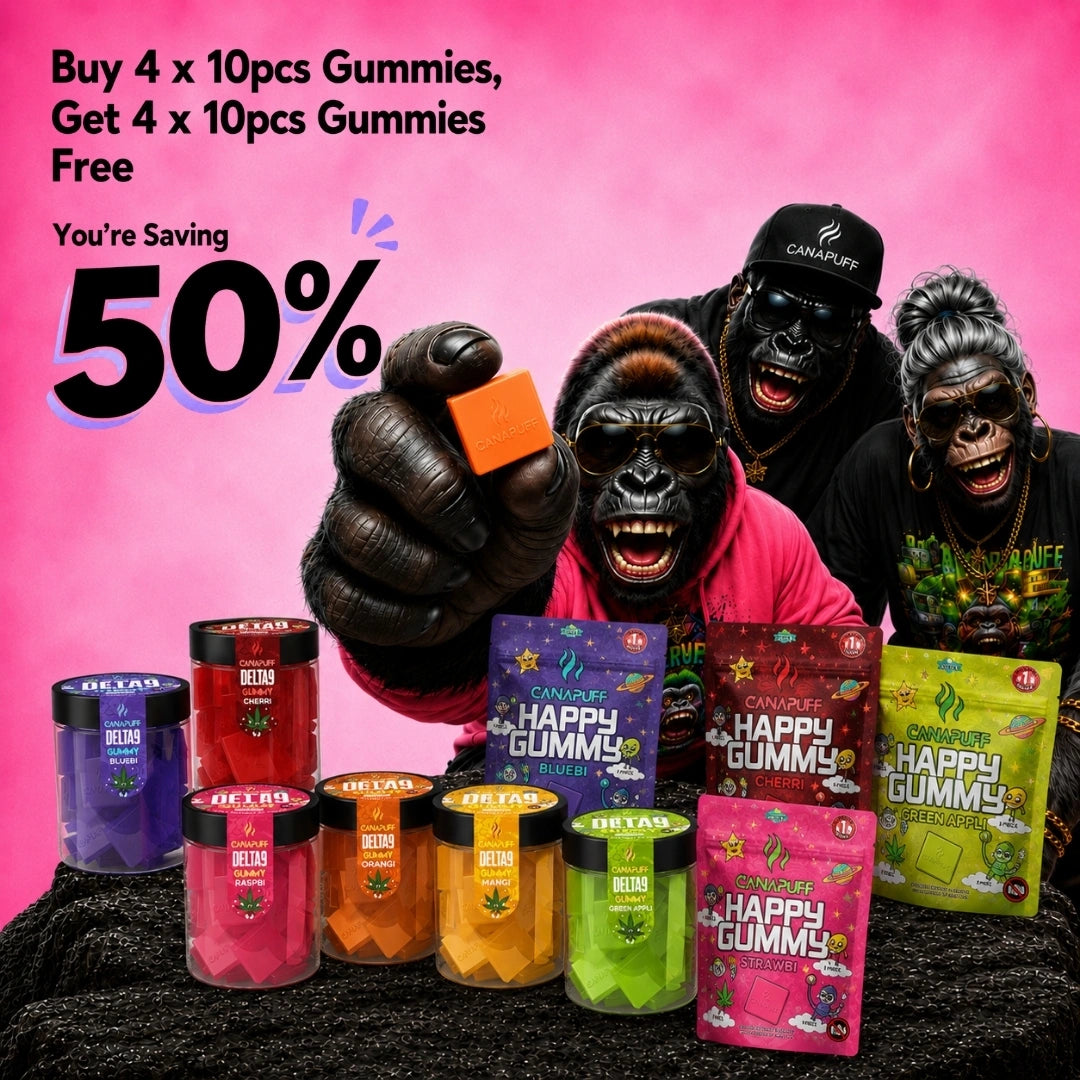 Gummy Deal: Buy 4 get 4 for FREE – gummies