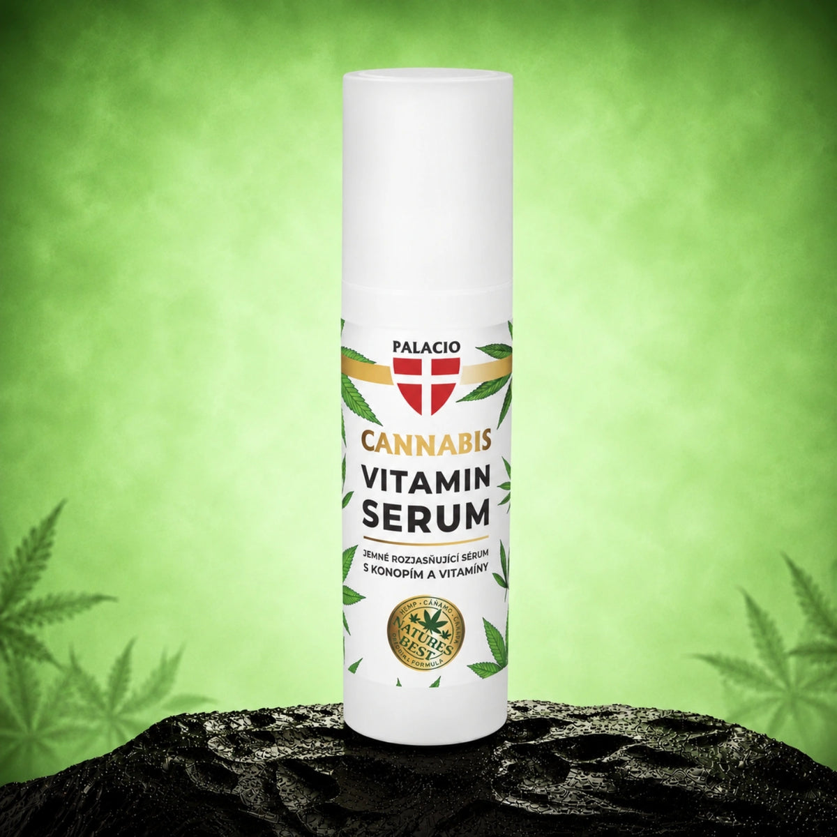 Kenevirli Vitamin Serumu, 50ml - Palacio – cilt bakım ürünü