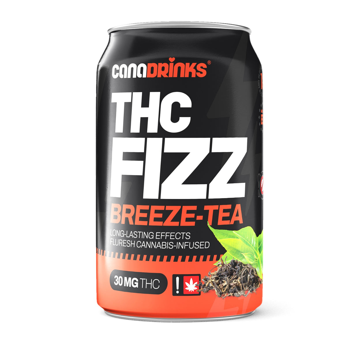 THC Fizz Breeze-Té 30 mg/THC-Canapuff