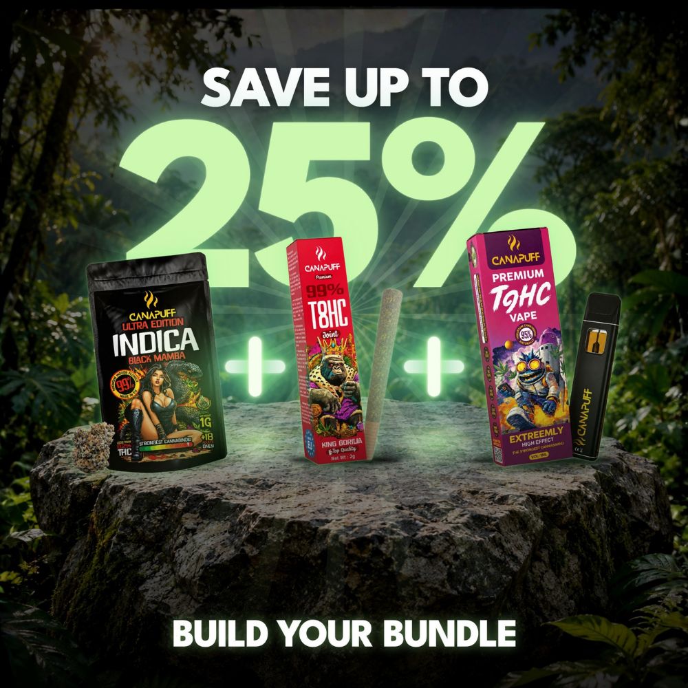 Canapuff bundle: save up to 25% on flowers, joints and vapes