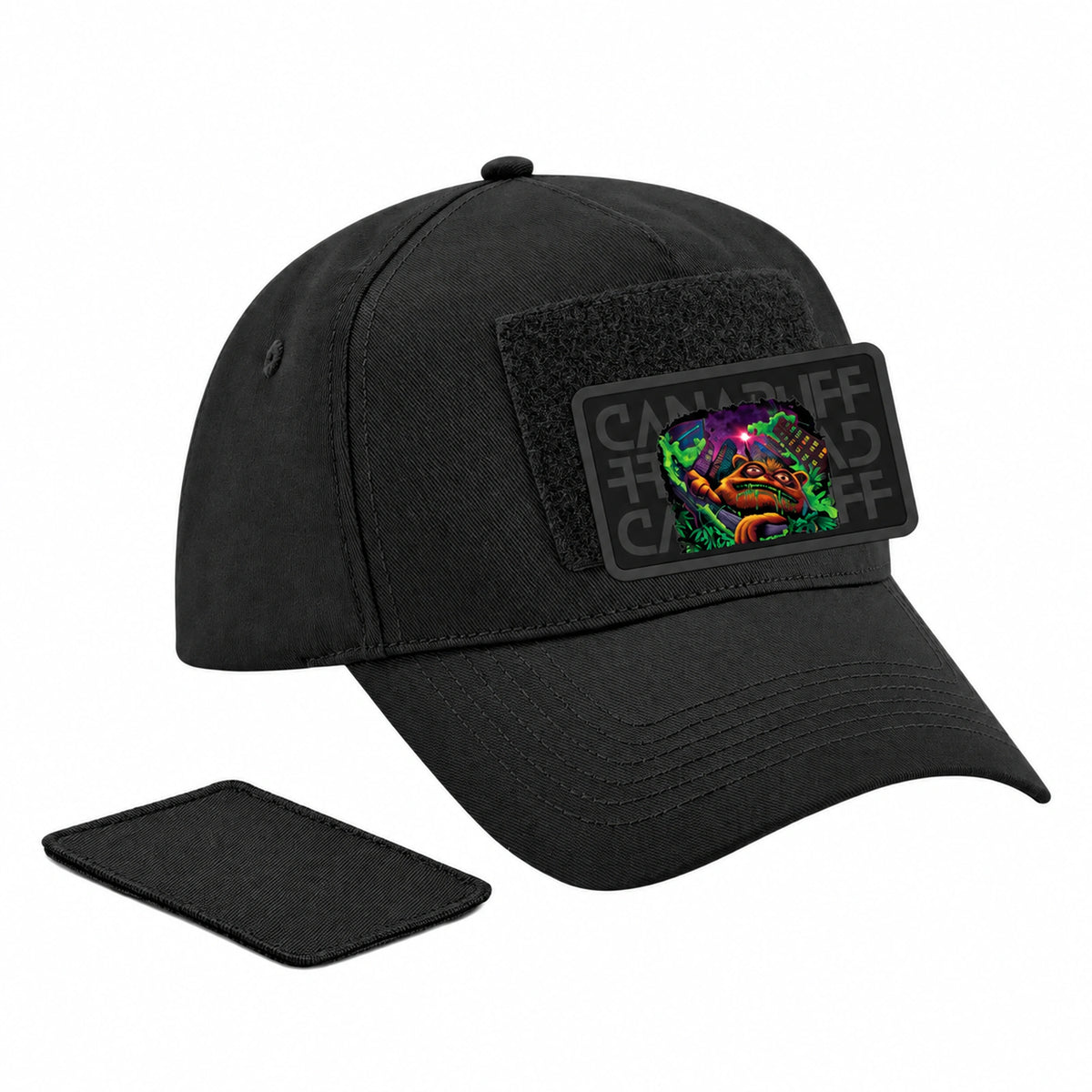 Canapuff Cap – High Monster – Black
